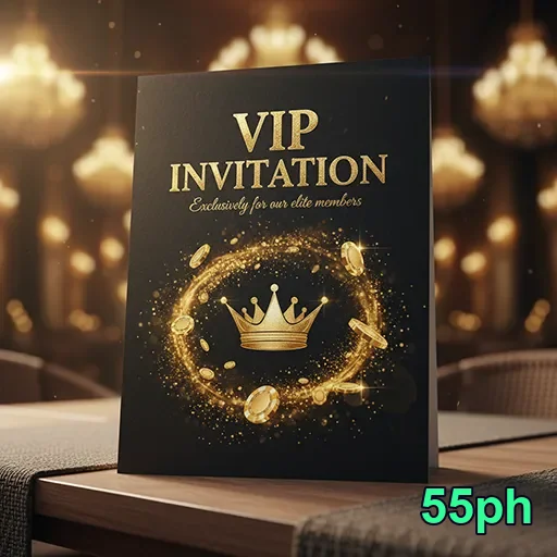 Exclusive VIP player enjoying benefits at 55ph Gaming