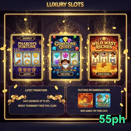 55ph luxury slots promotions